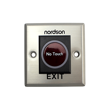 Nordson NF-85 Infrared Sensor Exit Button (stainless steel)