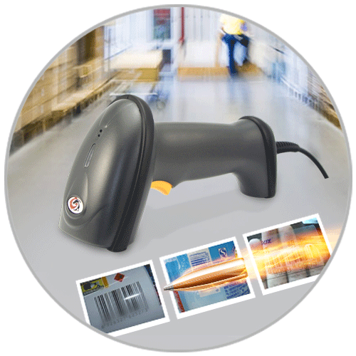 Sunlux XL-6200A Handfree Barcode Scanner