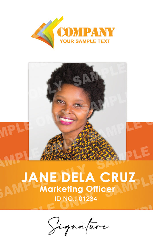 COMPANY ID CARD TEMPLATE 3