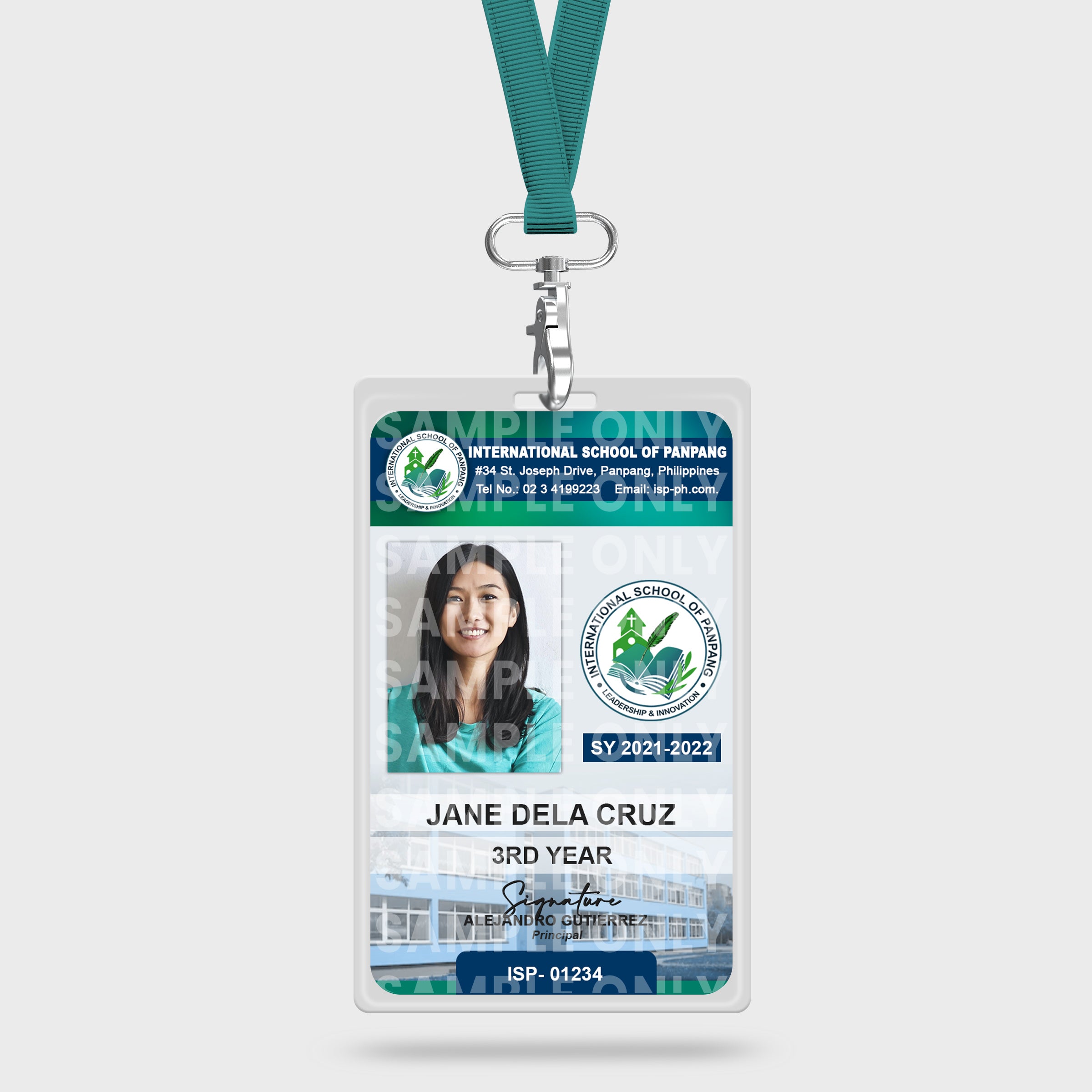 SCHOOL ID CARD TEMPLATE 16 Competitive Card Solutions Phils Inc   IDTemplate16 