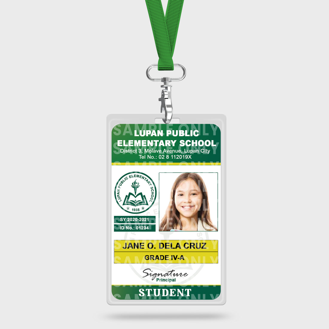 SCHOOL ID CARD TEMPLATE 3 Competitive Card Solutions Phils Inc
