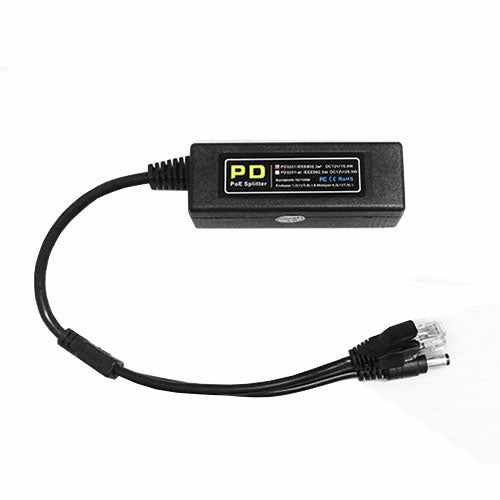 TIGERVISION PD3201 10/100M PoE Splitter Cable 15.4W